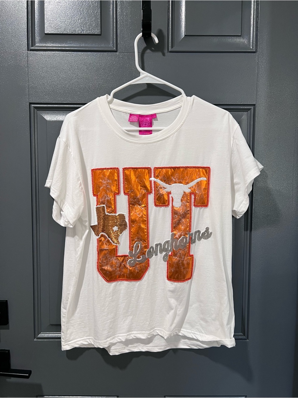 White UT Longhorns Graphic Tee - Kids